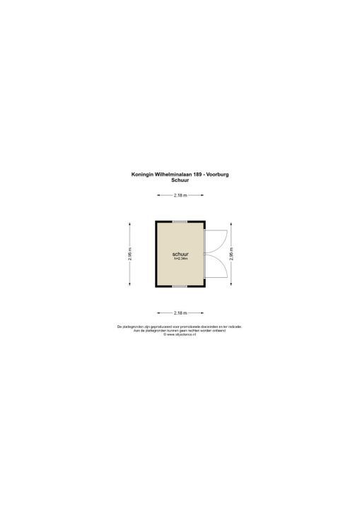 Koningin Wilhelminalaan 189, Voorburg floorplan-1