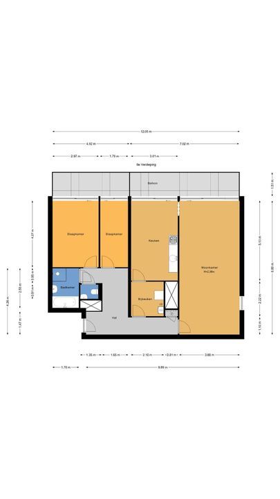 Guido Gezellestraat 213, Voorburg floorplan-0