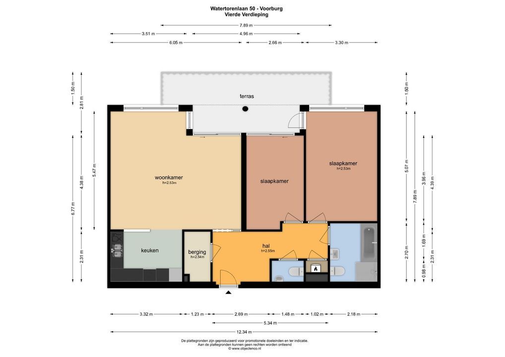 Watertorenlaan 50, Voorburg floorplan-0