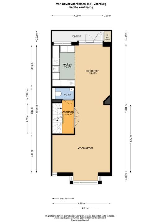 van Duvenvoordelaan 112, Voorburg floorplan-1