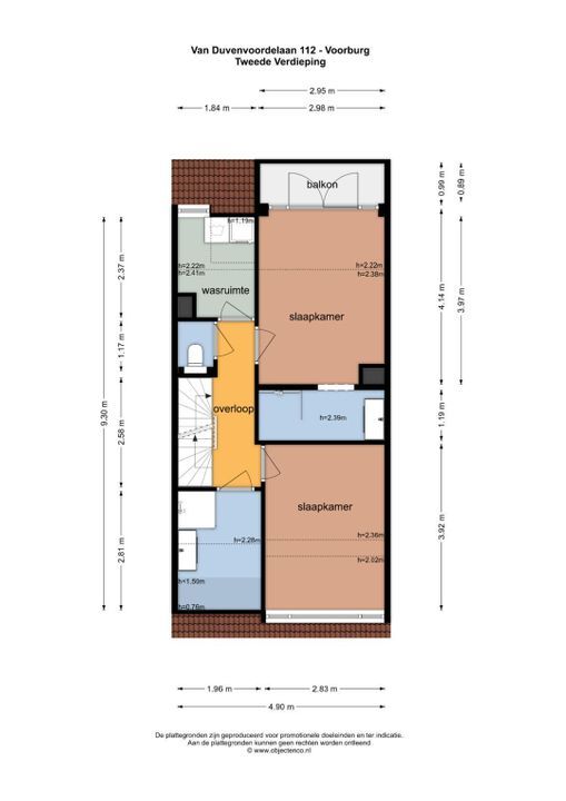 van Duvenvoordelaan 112, Voorburg floorplan-2