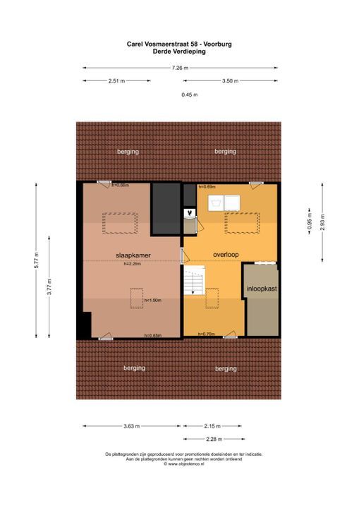 Carel Vosmaerstraat 58, Voorburg floorplan-1