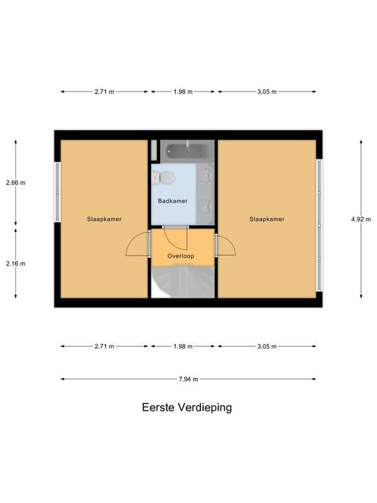 Hendrik van Boeijenlaan 34, Voorburg floorplan-1