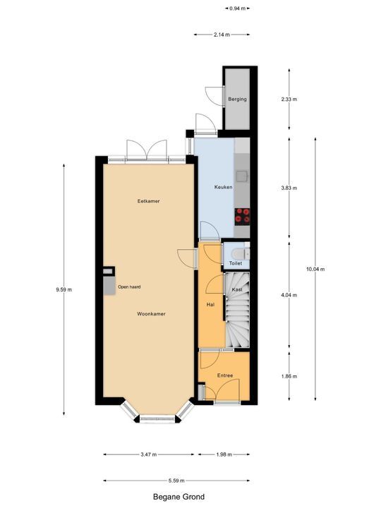 Prinses Mariannelaan 78, Voorburg floorplan-0