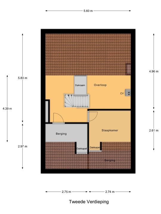 Prinses Mariannelaan 78, Voorburg floorplan-2
