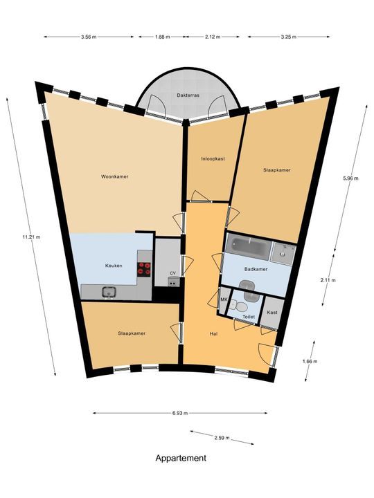 Strijplaan 266, Rijswijk floorplan-0
