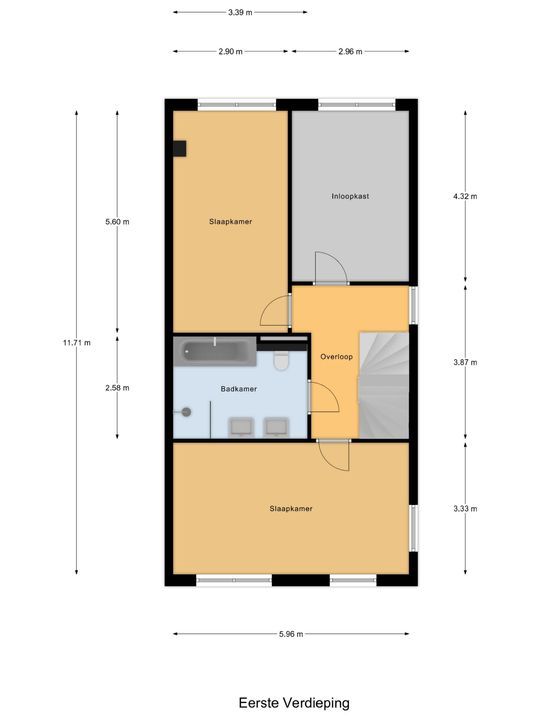 Watermolensingel 13, Leidschendam floorplan-1