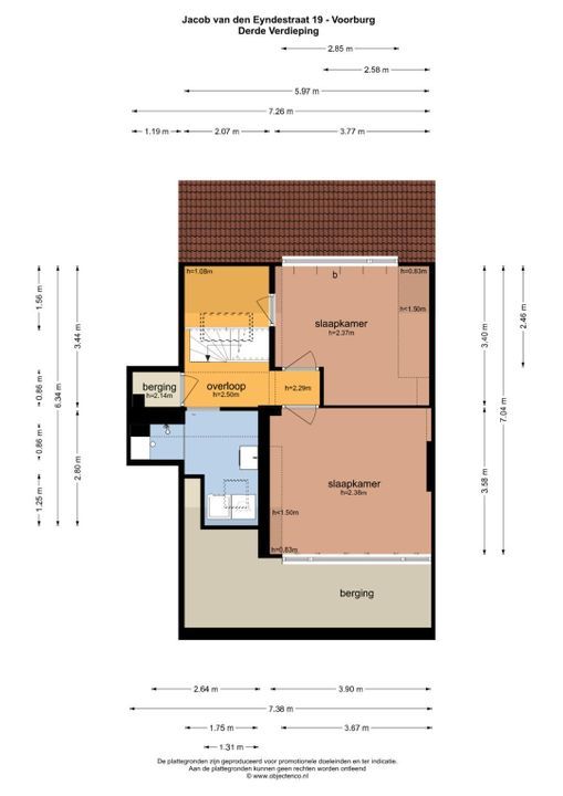 Jacob van den Eyndestraat 19, Voorburg floorplan-1