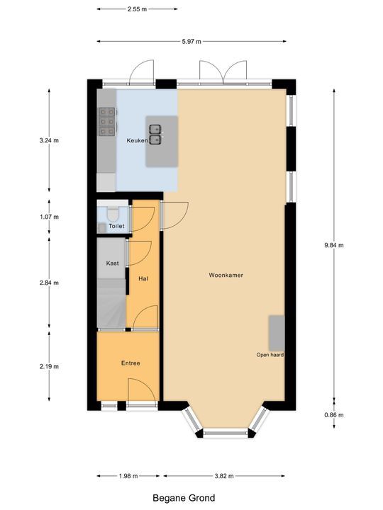 Lusthofstraat 5, Voorburg floorplan-0