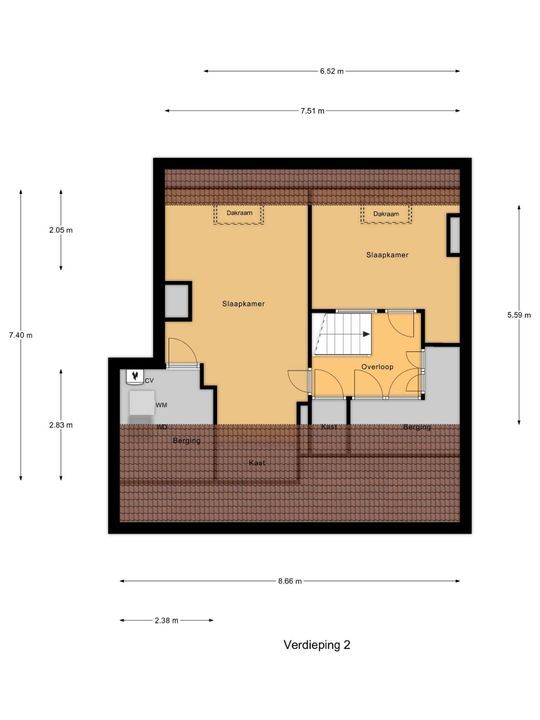 Lijsterbeslaan 41, Rijswijk floorplan-1