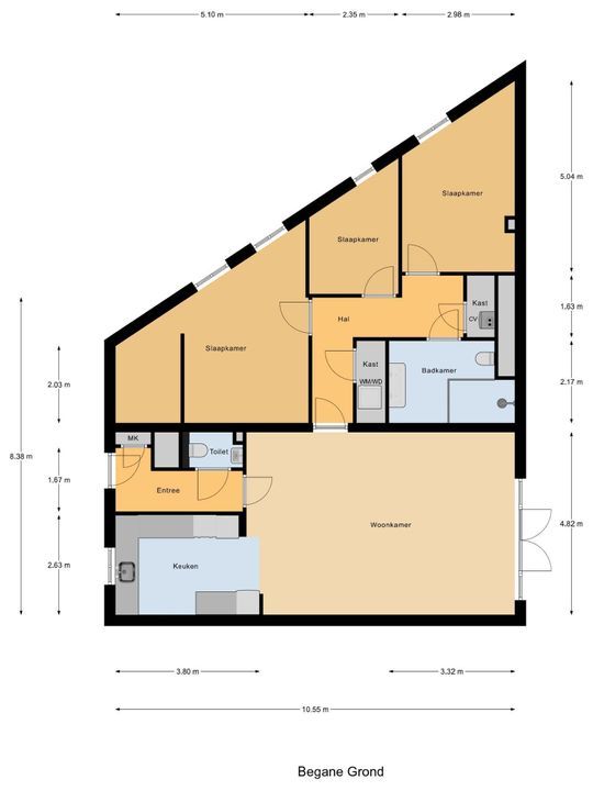 Oosterlaanstraat 1, Voorburg floorplan-0