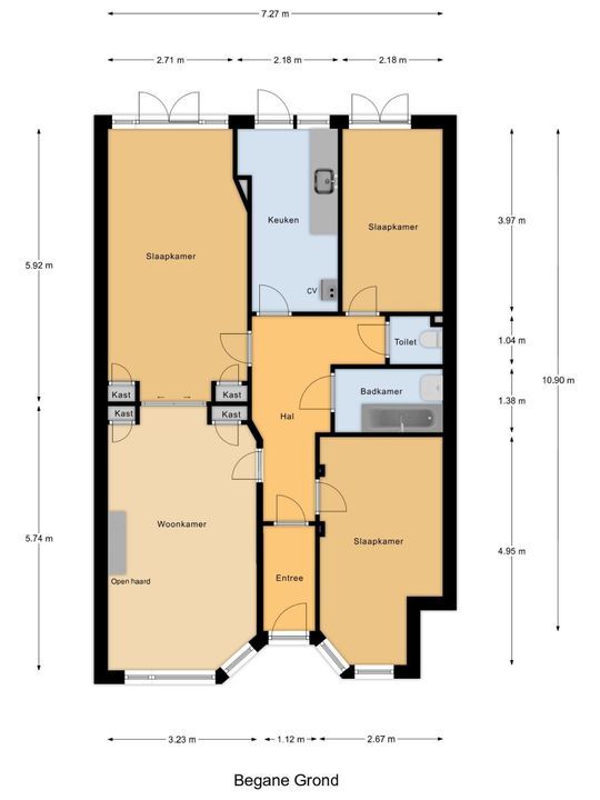 Stuyvesantstraat 298, Den Haag floorplan-0