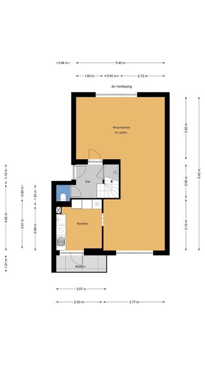 Frans Halskade 88, Rijswijk floorplan-0