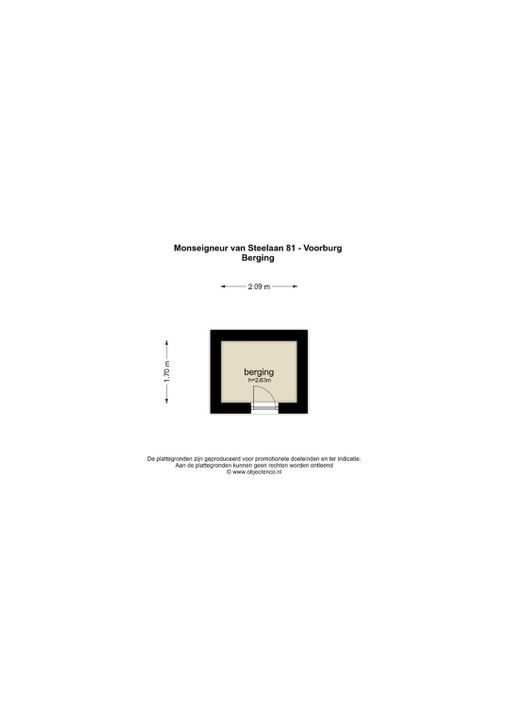 Monseigneur van Steelaan 81, Voorburg floorplan-1