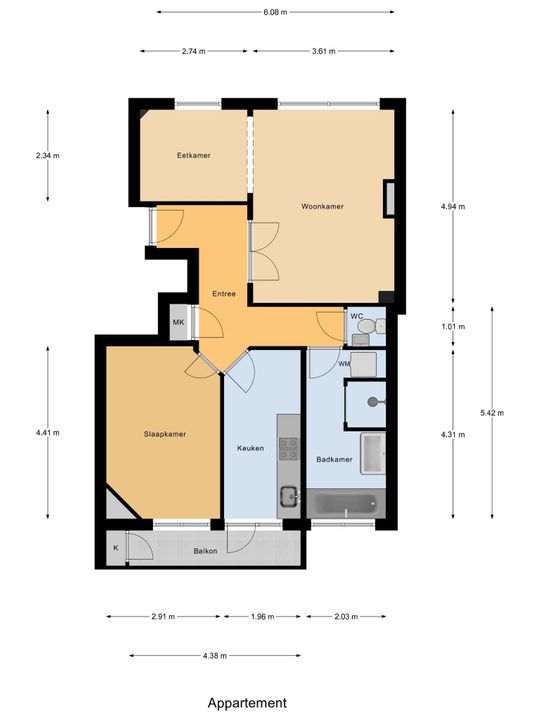 Juliana van Stolberglaan 187, Den Haag floorplan-0
