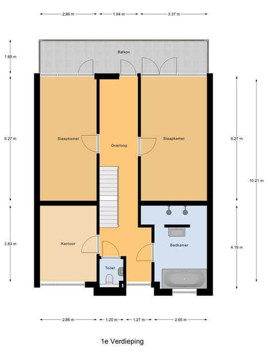 Hoflaan 25, Delft floorplan-1