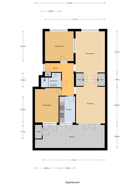 Laan van Nieuw-Oost-Indie 90 A, Den Haag floorplan-0