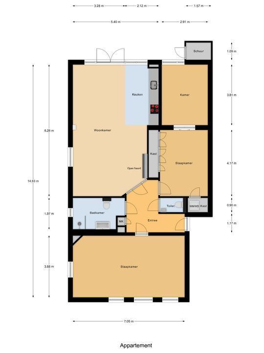 Lobelialaan 114, Den Haag floorplan-0