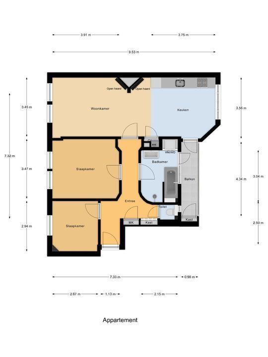 Willem van Outhoornstraat 78, Den Haag floorplan-0