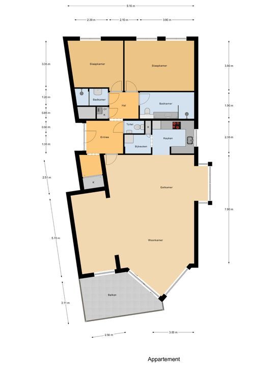 Koningsspil 31, Leidschendam floorplan-0