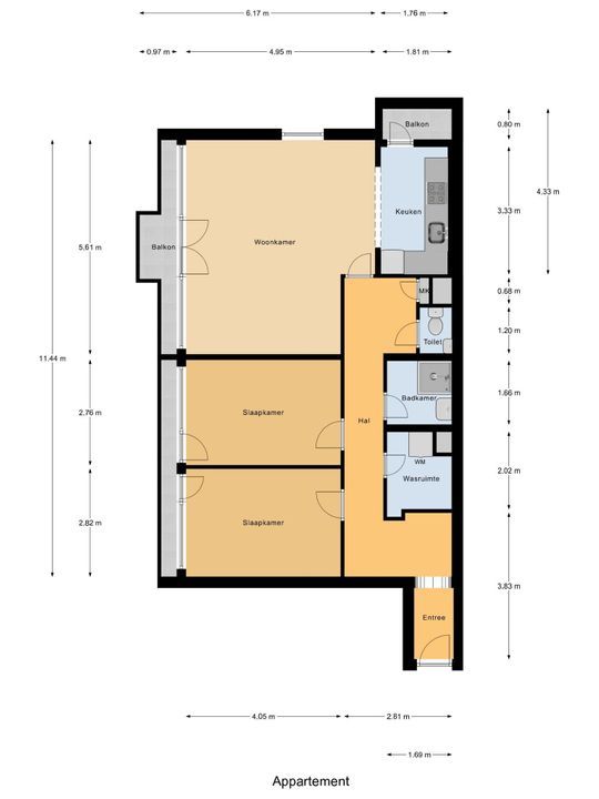 Roggekamp 325, Den Haag floorplan-0