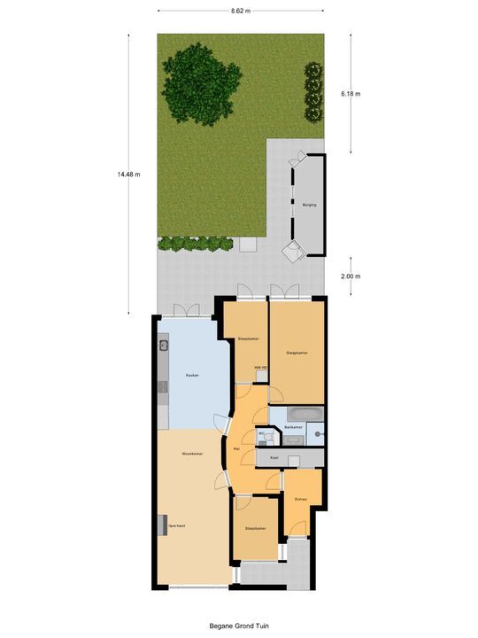 Carel Reinierszkade 243, Den Haag floorplan-2