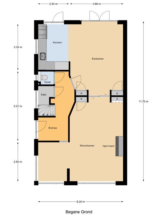 Prinses Mariannelaan 145, Voorburg floorplan-0