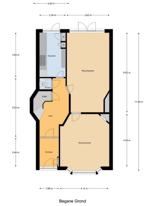 Laan van Nieuw Oosteinde 235, Voorburg floorplan-0