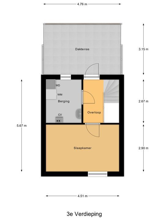 Spinozalaan 179, Voorburg floorplan-3