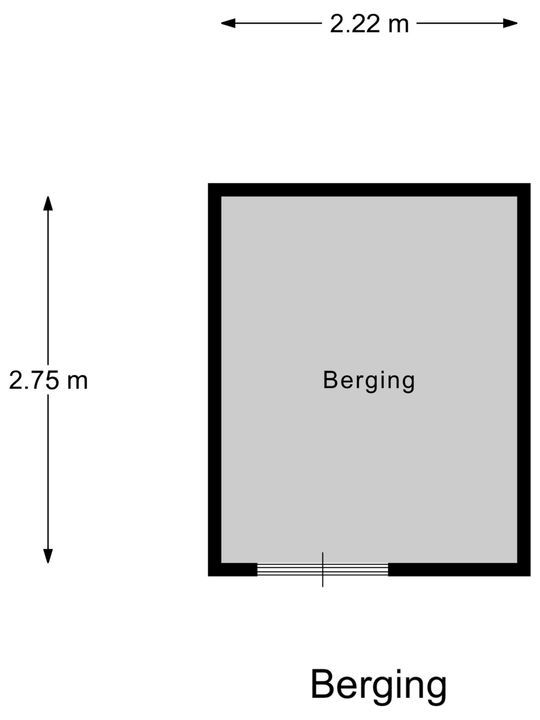 Klaverweide 322, Voorburg floorplan-1