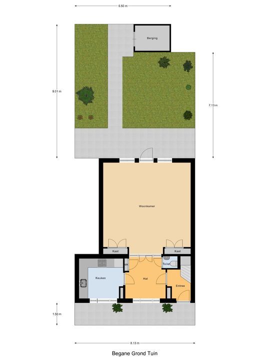 Van der Parrastraat 7 G, Den Haag floorplan-3