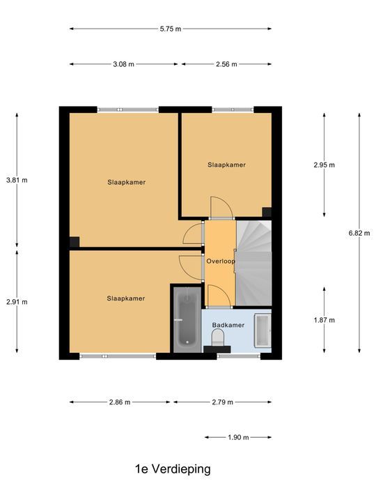Winston Churchillstraat 6, Nootdorp floorplan-1