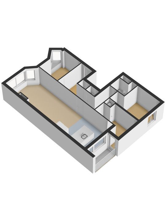 Schenkkade 326, Den Haag floorplan-1