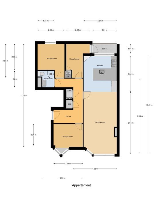 Schenkkade 326, Den Haag floorplan-0