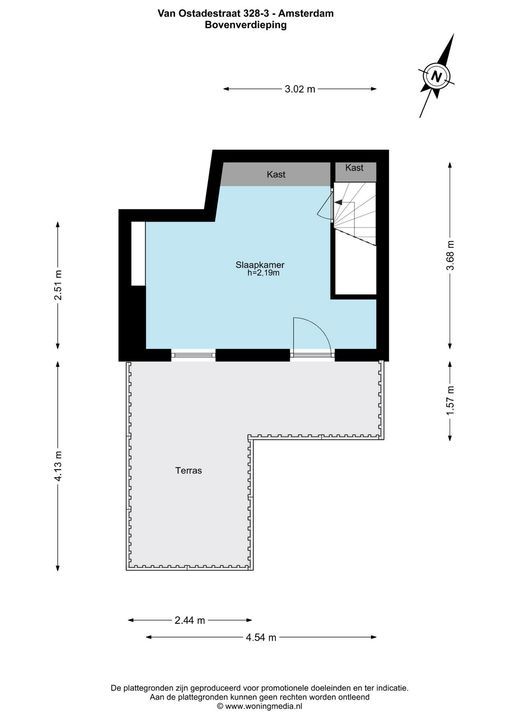 Van Ostadestraat 328 3, Amsterdam floorplan-1