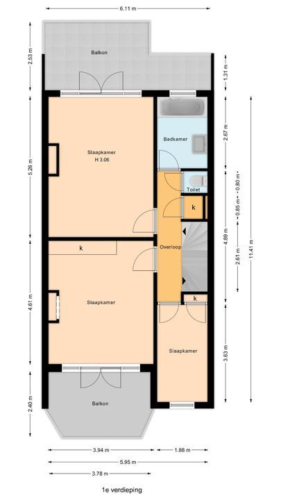 Geestbrugweg 84, Rijswijk floorplan-0