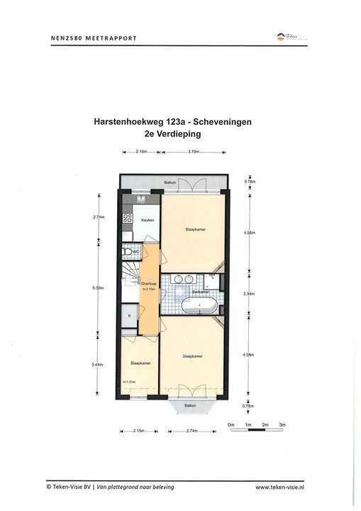 Harstenhoekweg 123, Den Haag floorplan-1