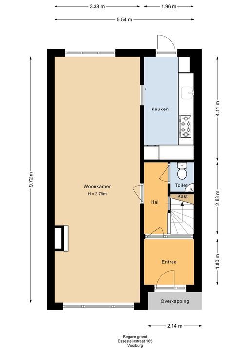 Essesteijnstraat 165, Voorburg floorplan-0