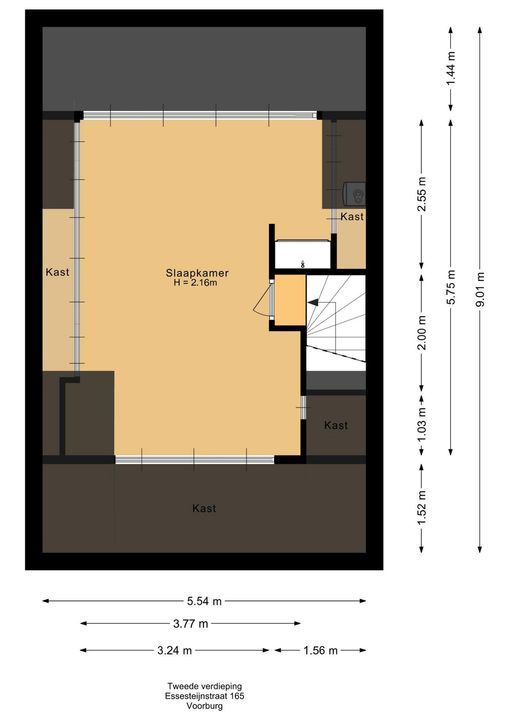 Essesteijnstraat 165, Voorburg floorplan-2