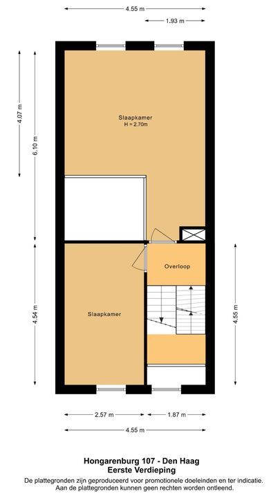 Hongarenburg 107, Den Haag floorplan-3