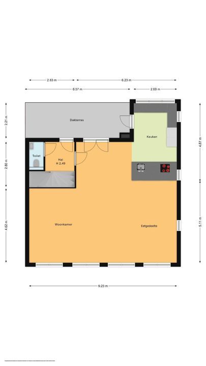 Hendrik Zwaardecroonstraat 222, Den Haag floorplan-2