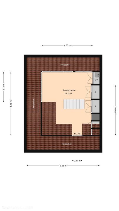 Oosteinde 357, Voorburg floorplan-2