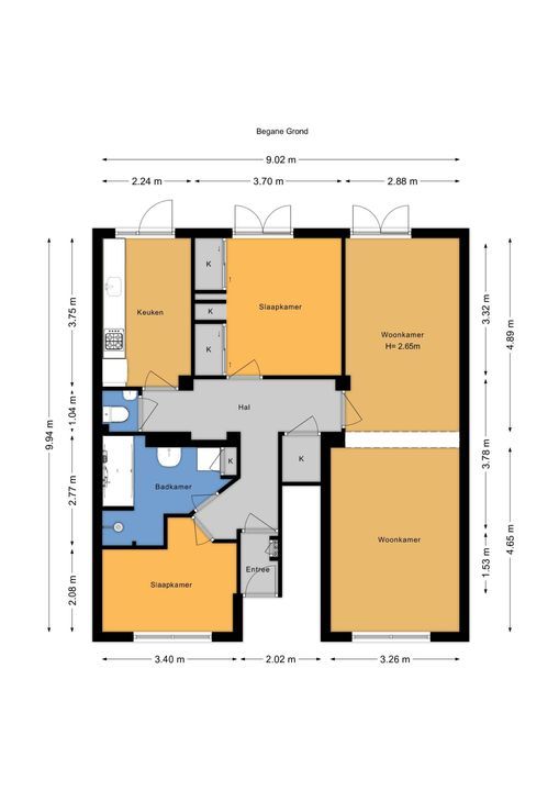 Rozenboomlaan 42, Voorburg floorplan-0