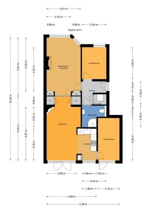 Van den Boschstraat 279, Den Haag floorplan-0