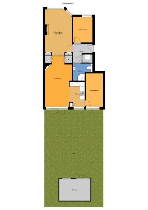 Van den Boschstraat 279, Den Haag floorplan-2