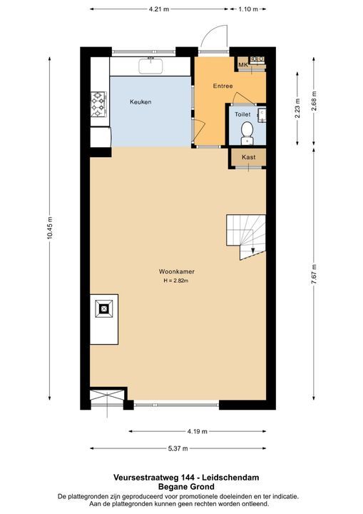 Veursestraatweg 144, Leidschendam floorplan-1