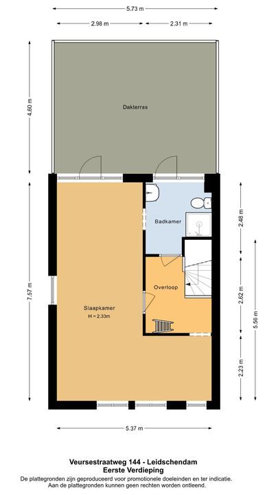 Veursestraatweg 144, Leidschendam floorplan-2
