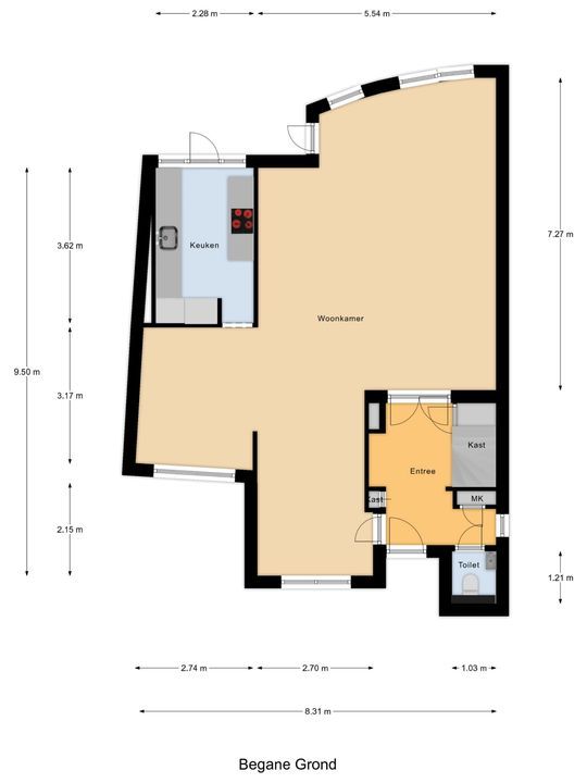Freule Wttewaall van Stoetwegensingel 38, Pijnacker floorplan-0