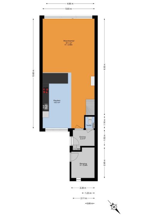 Appelgaarde 23, Voorburg floorplan-0