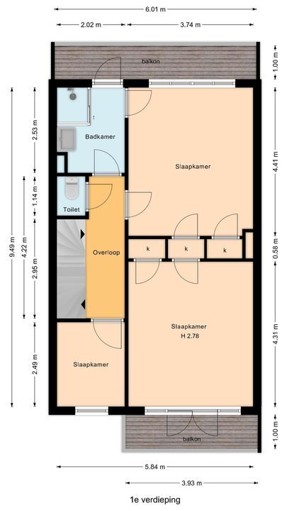 Parkweg 236, Voorburg floorplan-0